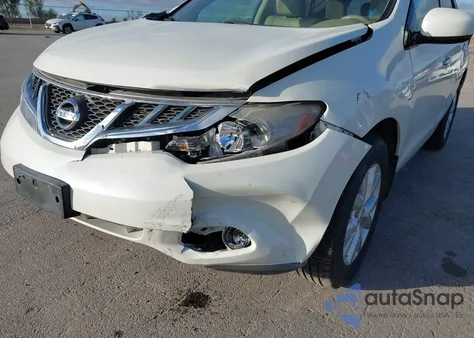 2011 Nissan Murano Sl from USA, damaged, VIN JN8AZ1MW4BW171837